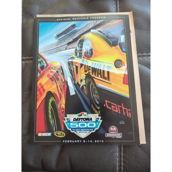 2010 Daytona 500 and Speedweeks Nascar Program 52nd Annual Race 2 Coupons MRN - Picture 4 of 6